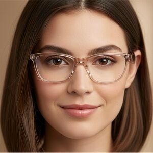Juicy Couture JU 187 Pink Crystal Prescription Eyeglasses + Case